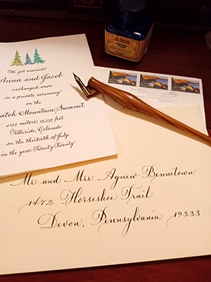 Calligraphy: The Copperplate Alphabet